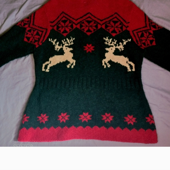 VTG 80s Ralph Lauren Holiday Sweater - Picture 2 of 7